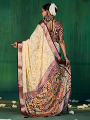 Bandhani Printed Georgette Saree