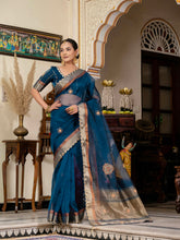 Woven Border Tissue Saree