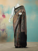 Printed Tussar Saree
