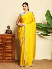 Stone Work Chinnon Saree