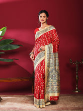 Digital Print Art Silk Saree