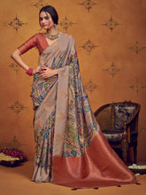 Printed Art Silk Saree