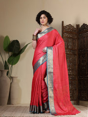 Woven Design Art Silk Saree
