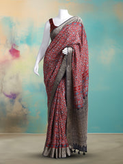 Printed Art Silk Saree