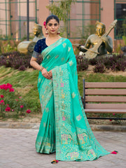 Woven Design Dola Silk Saree