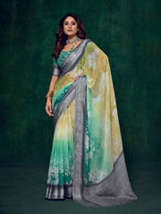 Printed Georgette Saree
