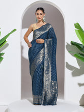 Zaari Jaal Crepe Saree