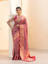 Woven Design Cotton Blend Saree