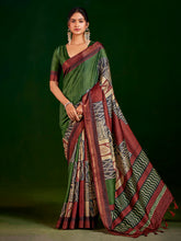 Printed Art Silk Saree