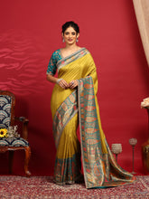 Embroidered Dola Silk Saree