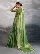 Embroidered Chiffon Saree