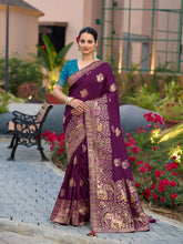 Embroidered Art Silk Saree