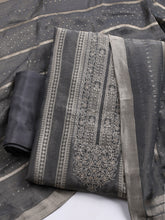 Embroidered Tissue Unstitched Suit With Dupatta