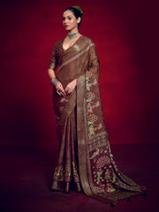 Printed Art Silk Saree