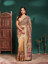 Printed Organza Saree