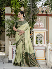 Kanjivaram Art Silk Woven Saree
