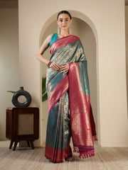 Woven Design Art Silk Saree