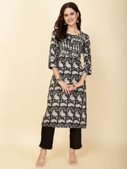 Printed Cotton Kurta