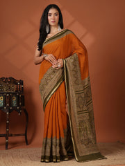 Printed Art Silk Saree