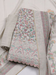 Printed Muslin Unstitched Suit With Dupatta