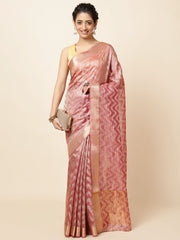 Zari Jaal Georgette Woven Saree