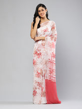 Digital Printed Georgette Saree