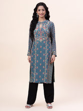 Digital Printed Crepe Kurta