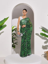 Printed Georgette Saree