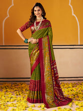 Printed Art Silk Saree