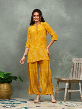 Printed Crepe Kurta With pants