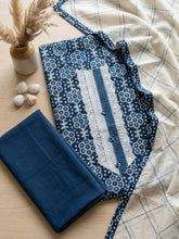 Printed Cotton Blend Unstitched Suit With Pant & Dupatta