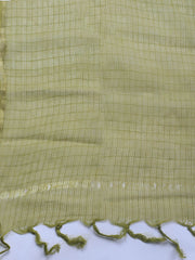 Neck Embroidery Cotton Blend Unstitched Suit With Dupatta