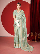 Zari Border Georgette Saree