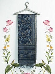 Printed Tussar Saree