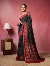 Digital Printed Art Silk Saree