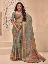 Printed Art Silk Saree
