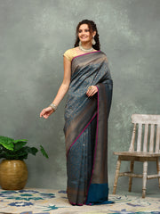 Wovn Border Art Silk Saree