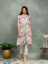 Floral Printed Cotton Kurta