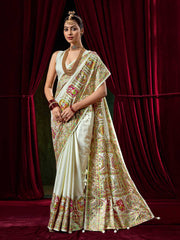 Zari Border Art Silk Saree