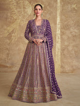 Embroidered Georgette Suit With Pant & Dupatta