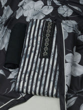 Embroidered Muslin Unstitched Suit With Pant & Dupatta