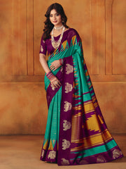 Woven Design Art Silk Saree