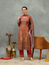 Printed Muslin Kurta With Pant & Dupatta