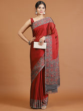 Digital Printed Georgette Woven Saree