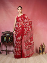 Printed Georgette Saree