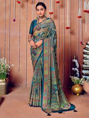 Printed Art Silk Saree