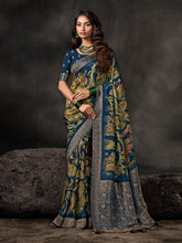 Printed Dola Silk Saree