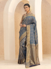 Woven Design Cotton Blend Saree