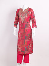 Printed Muslin Kurta With Pants