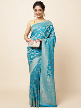 Zari Jaal Georgette Woven Saree